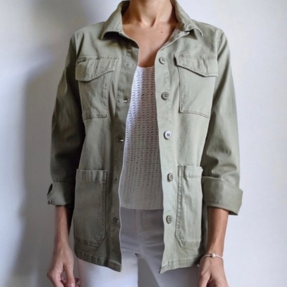 Sanctuary Jackets & Blazers - Sanctuary Crafted and Tailored Women's green Utility Jacket